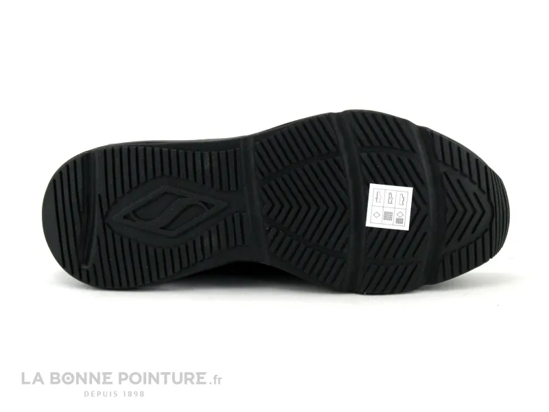 Achat chaussures Skechers Femme Basket, vente Skechers 177421 - TRES-AIR-MODERN - BBK - Basket noire Femme