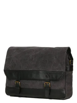 Besace Gérard Hénon Safari 39 cm Noir  22360/01  