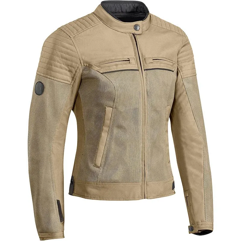 Blouson FILTER LADY IXON Sable - MAXXESS.FR, Blouson moto textile