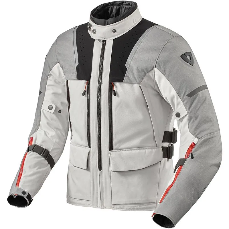 Blouson OFFTRACK 2 H2O REVIT argent/gris - MAXXESS.FR, Blouson moto textile