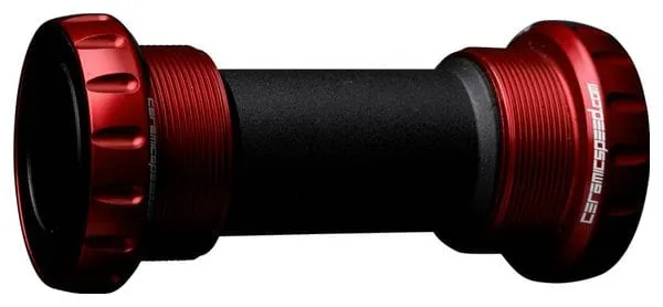 Boitier à Visser Ceramicspeed ITALIEN Shimano/FSA/Rotor 24mm Rouge
