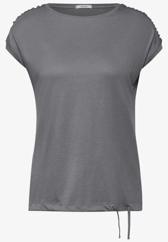 CECIL T-shirt avec nœud décoratif 