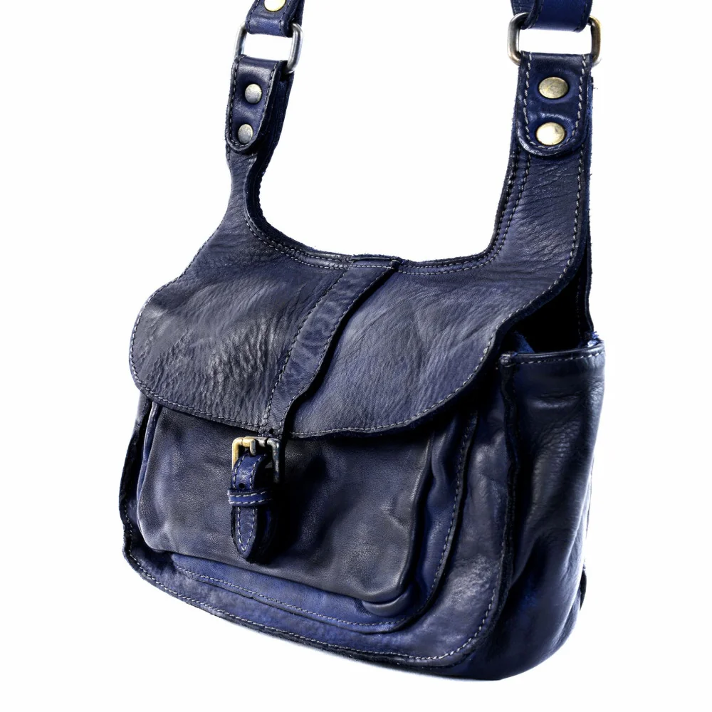 Collection femmes | Sac besace à bandoulière en cuir vintage VALLEY