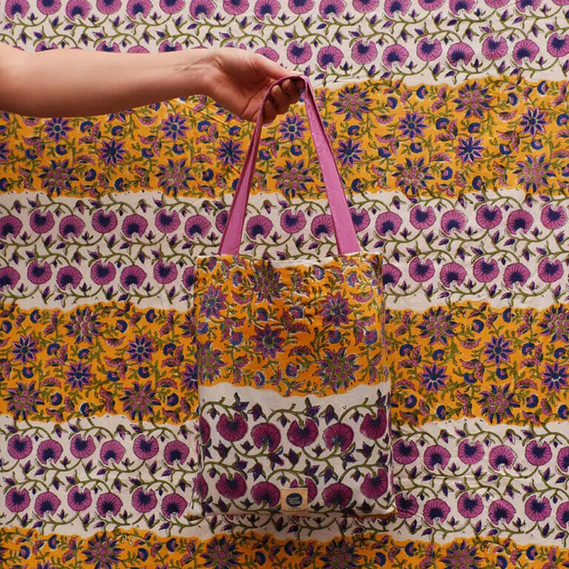 DOING GOODS - PLAID CAMILLA SINGLE & SON TOTE BAG -  littlecasba.com