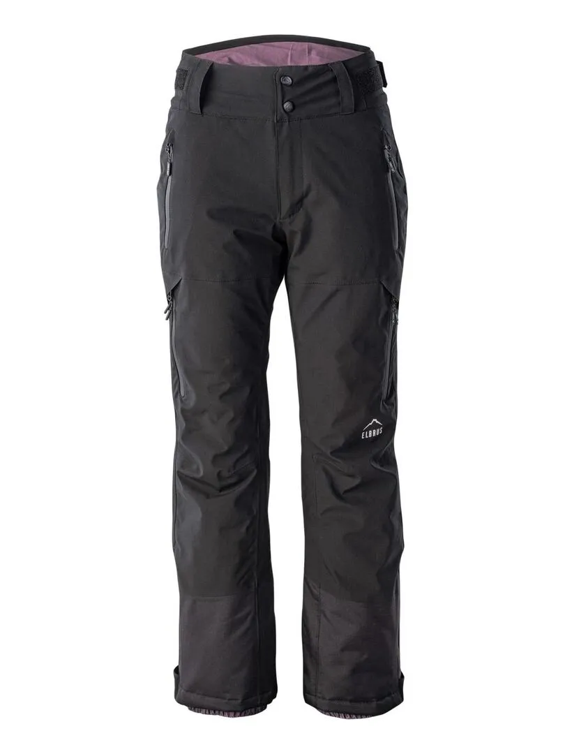Elbrus - Pantalon de ski ALMADIA - Noir