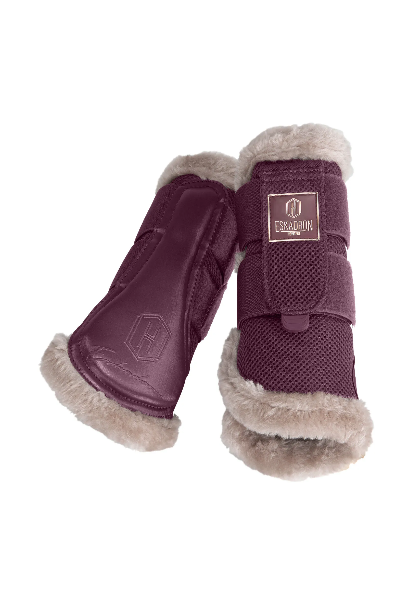 Eskadron Guêtres de protection protège-tendons Heritage 2023 Mesh Fausse Fourrure