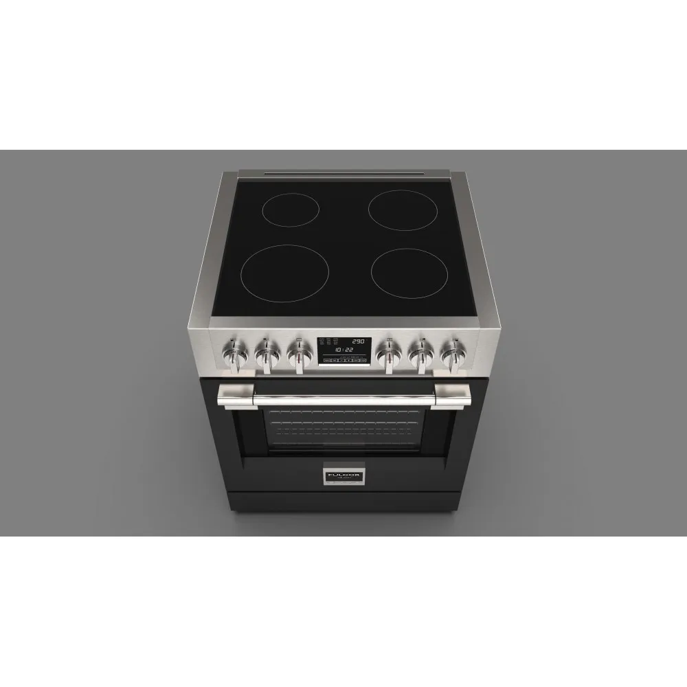 Fulgor fsrc 3004 p mi ed 2f mbk cuisine professionnelle à induction Sofia 75 cm noir