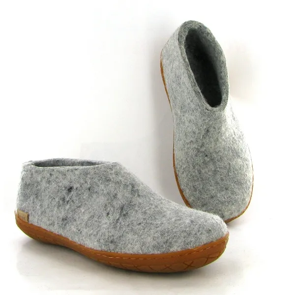 Glerups fermees shoe rubber grey ar01 gris