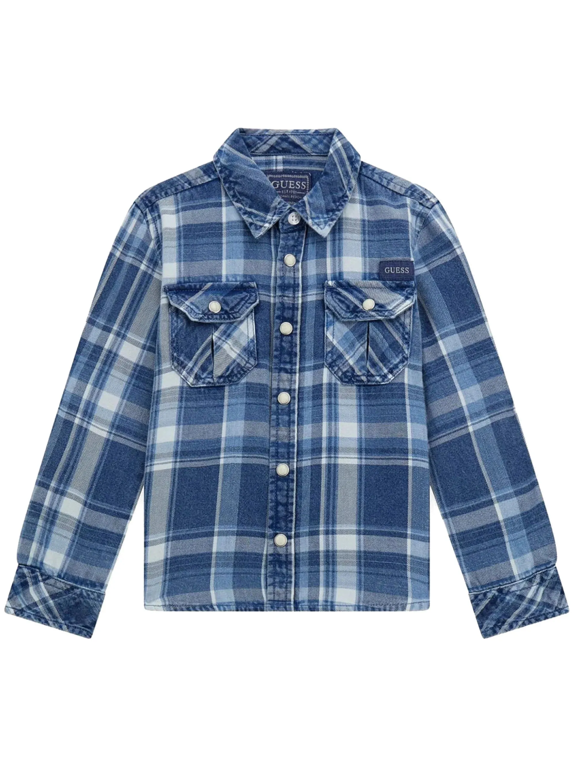 Guess Chemise  Manches Longues 3-7 Ans - Enfant