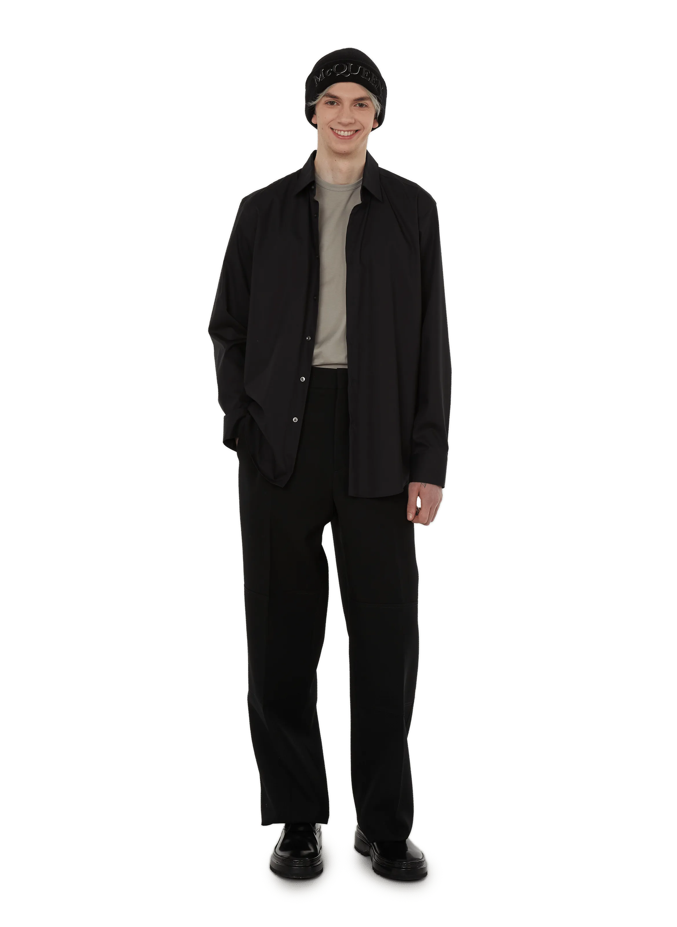 HUGO BOSS  Chemise en coton - Noir
