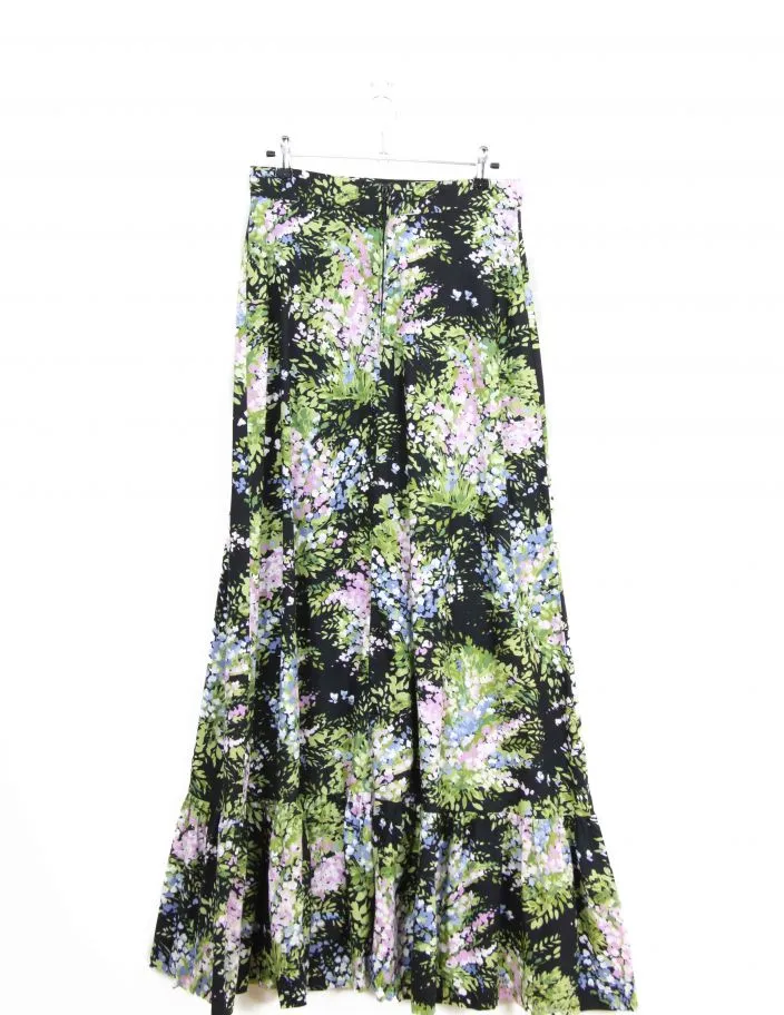Jupe Motif Fleur Vintage
