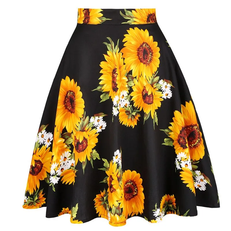 Jupe Vintage  Tournesol