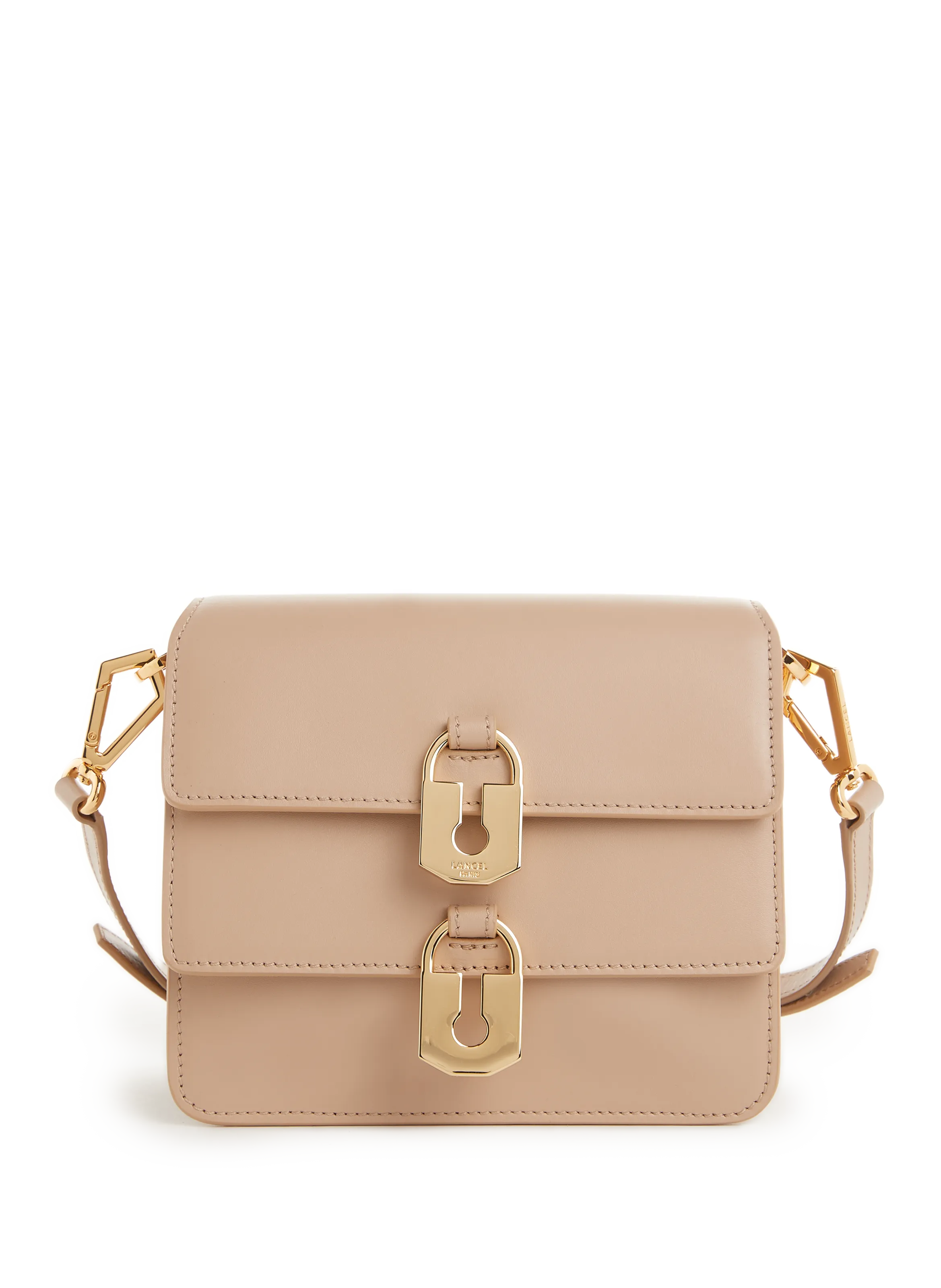 LANCEL  Sac à bandoulière mini Idylle en cuir - Marron
