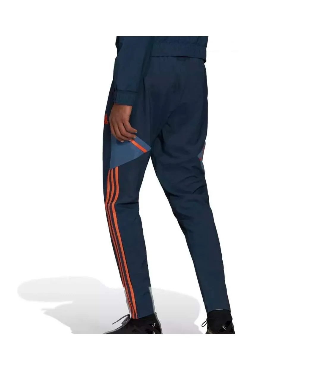 Manchester United Jogging Marine Homme Adidas 2022/23