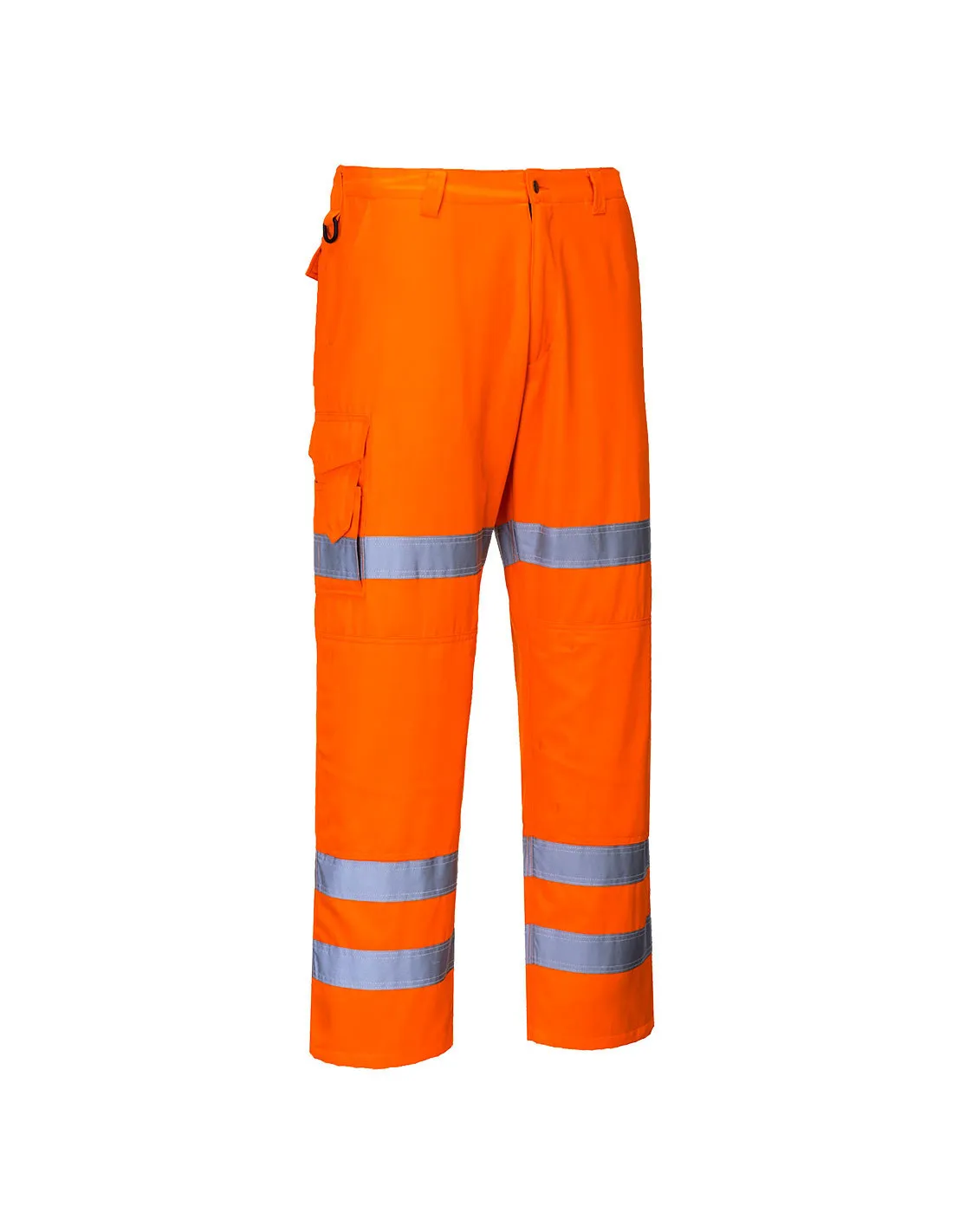 Pantalon Combat Hi-Vis 3 bandes couleur : Orange taille XL - PORTWEST - - RT49ORRXLPORTWEST