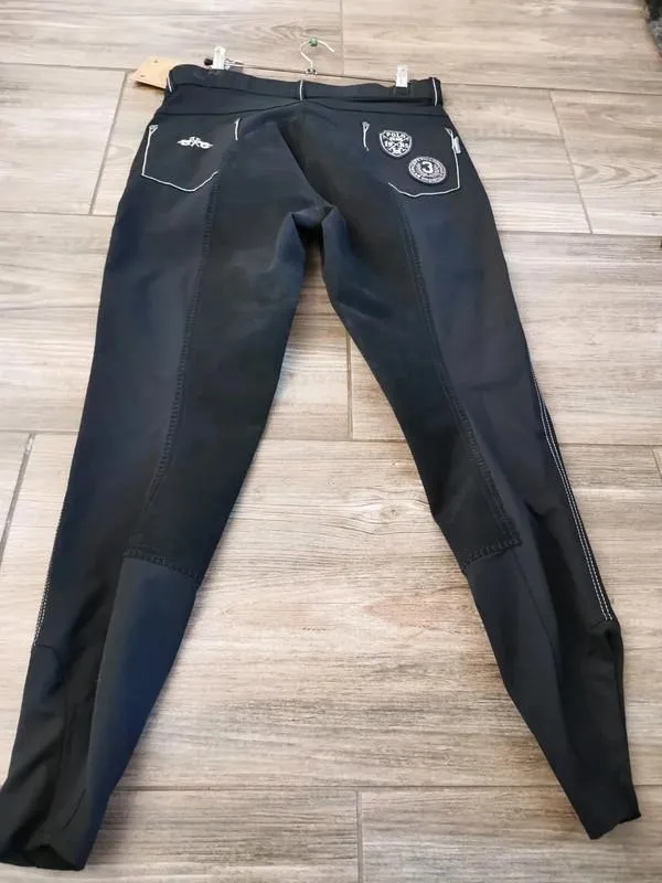Pantalon d'équitation noir HV Polo taille 42
