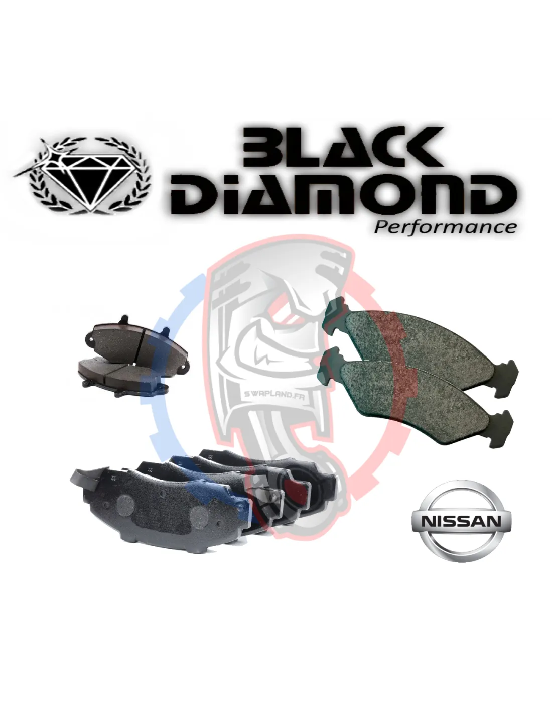 Plaquettes de frein Black diamond pour Nissan Interstar 