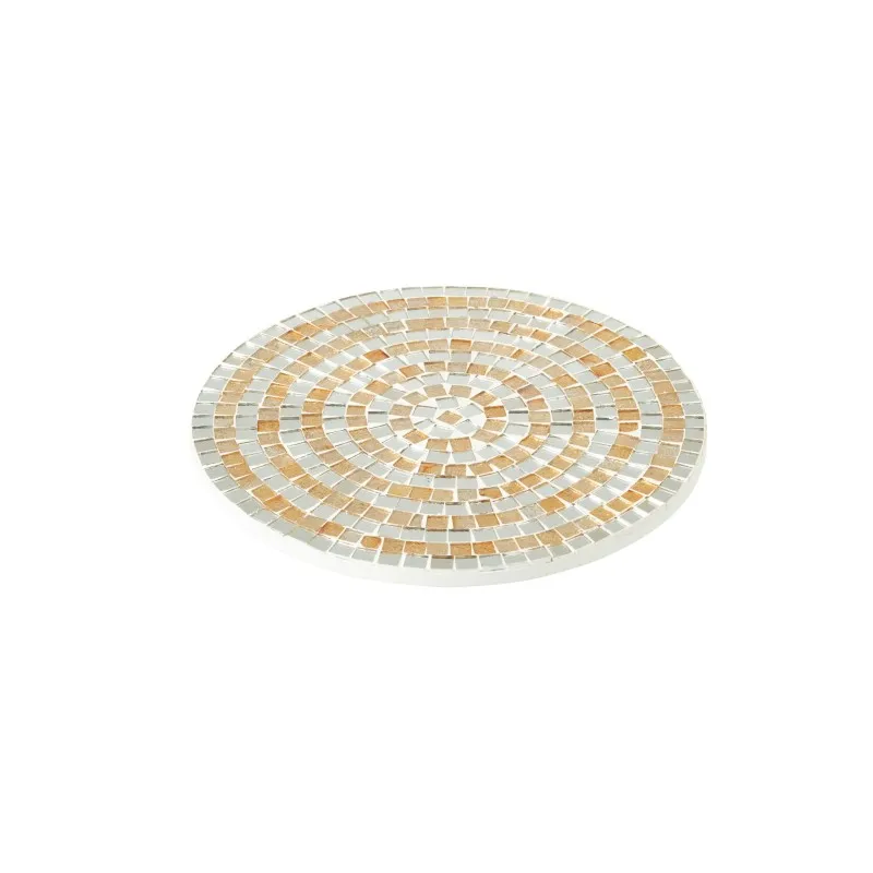 Plateau en verre multicouleur 20x0.7x20 cm J-Line 
