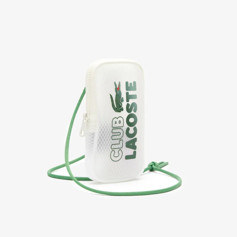 POCHETTE SMARTPHONE UNISEXE LACOSTE AVEC MARQUAGE CONTRASTÉ