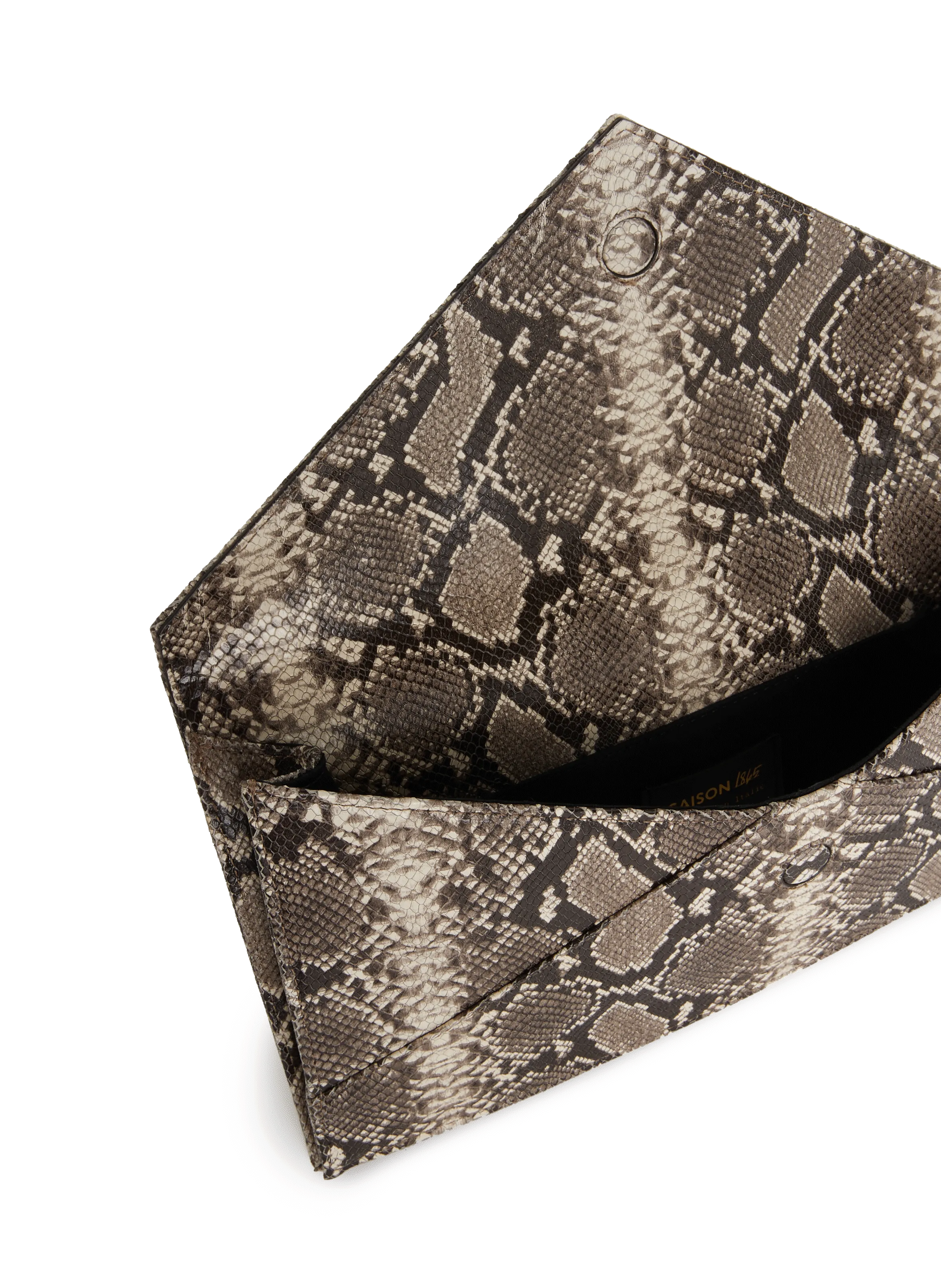 POCHETTE à IMPRIMé EN CUIR - SAISON 1865 pour FEMME | Printemps