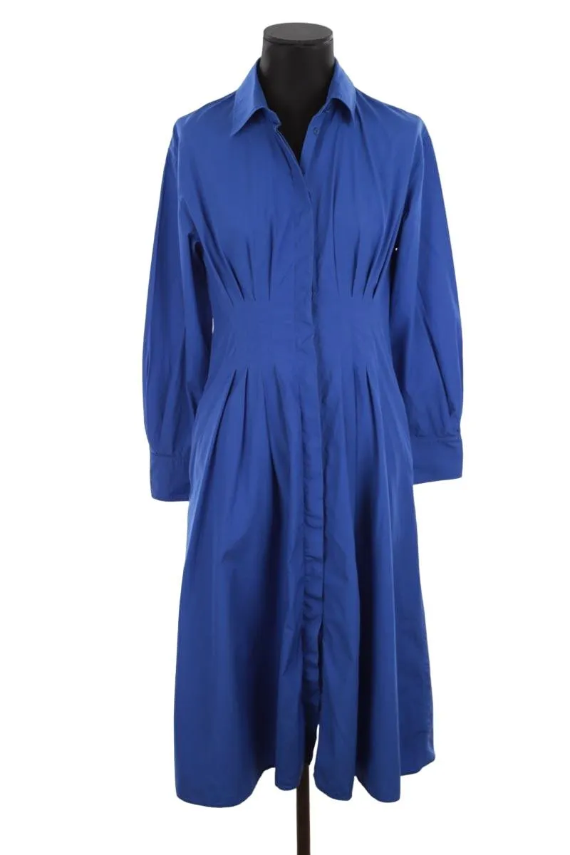 Robe en coton Max Mara bleu. Matière principale coton. Taille 36.