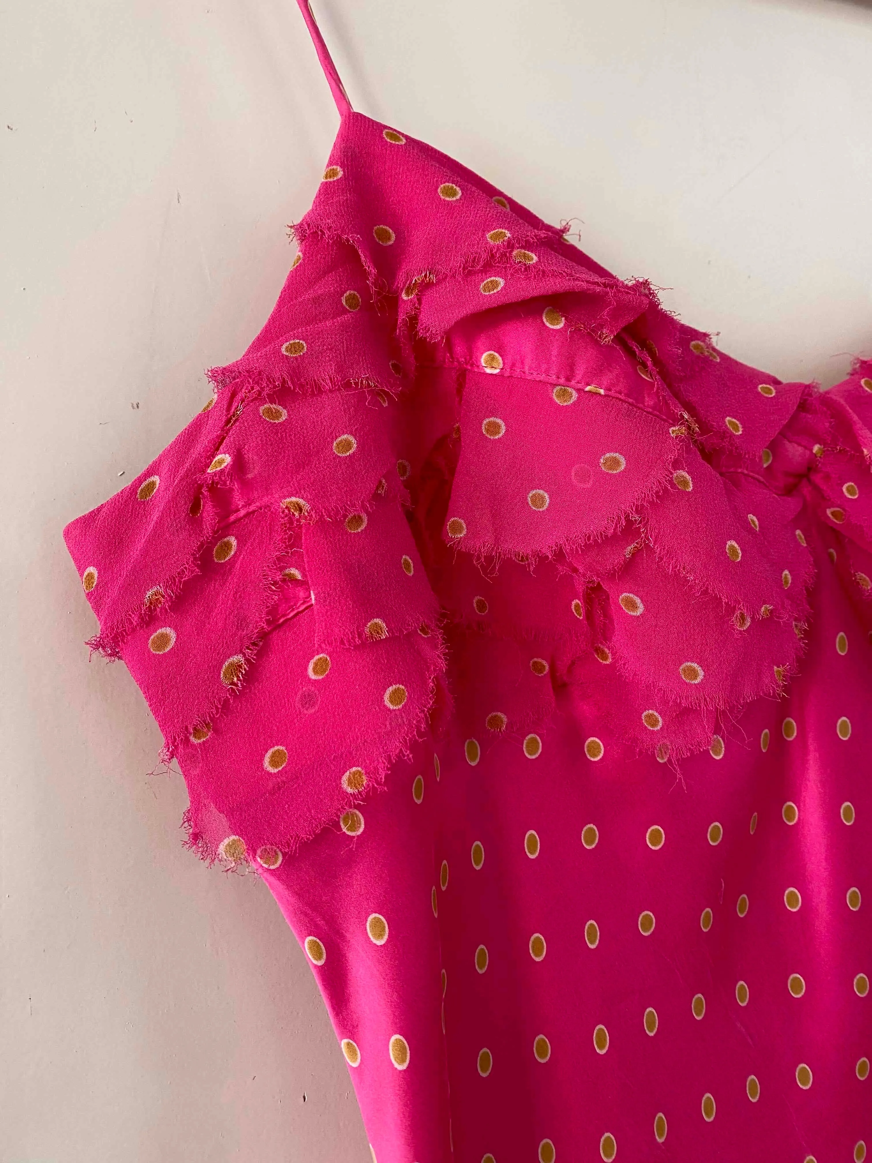 Robe nuisette en soie