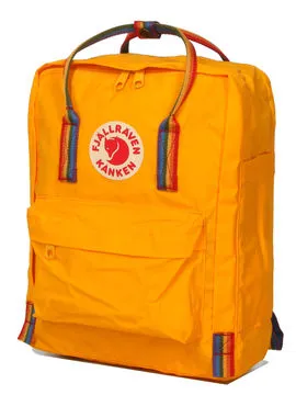 Sac à dos Fjällräven Kanken Rainbow Warm Yellow/Rainbow Pattern  23620141907  