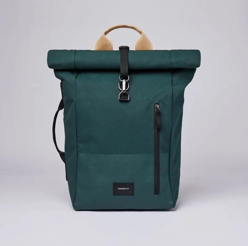 Sac à Dos Sandqvist Dante Vegan Deep Green With Coating
