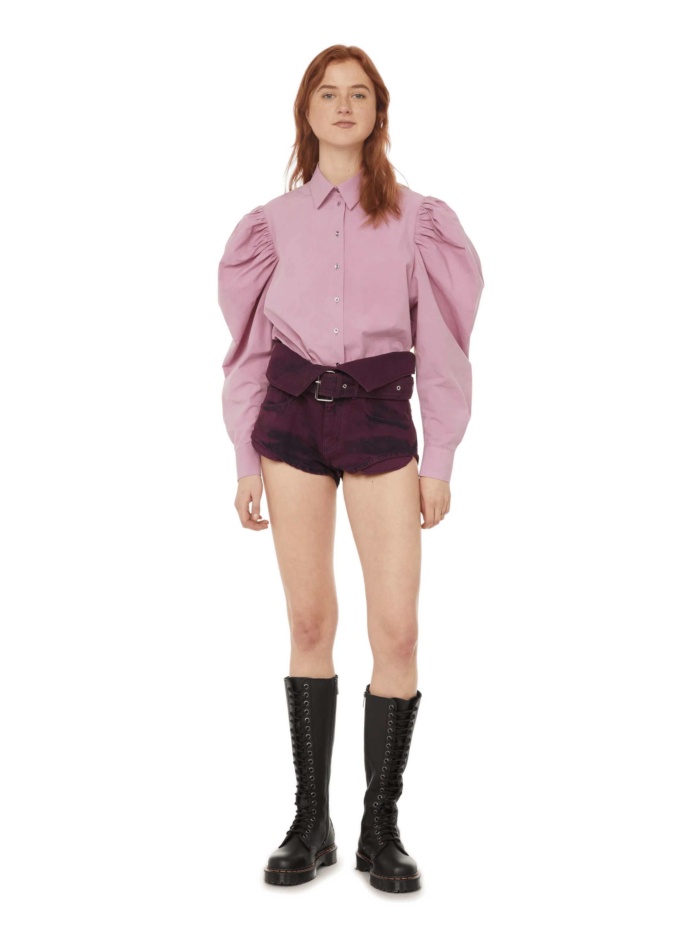 SHORT TIE AND DYE - MARQUES ALMEIDA pour FEMME | Printemps