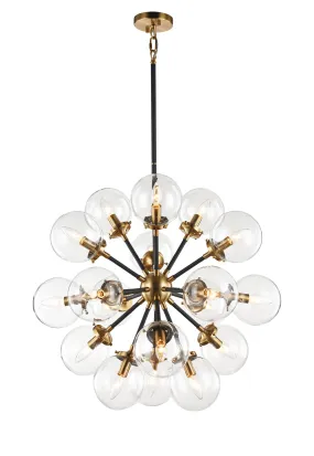 SOLEIL Chandelier Or - C62818AGCL | MATTEO
