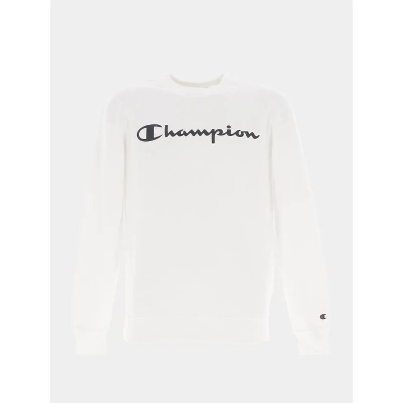 Sweat tri crew n1 noir homme - Le Coq Homme | wimod