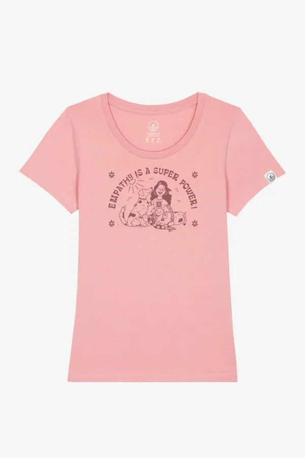 T-shirt en coton bio - Lovely Power