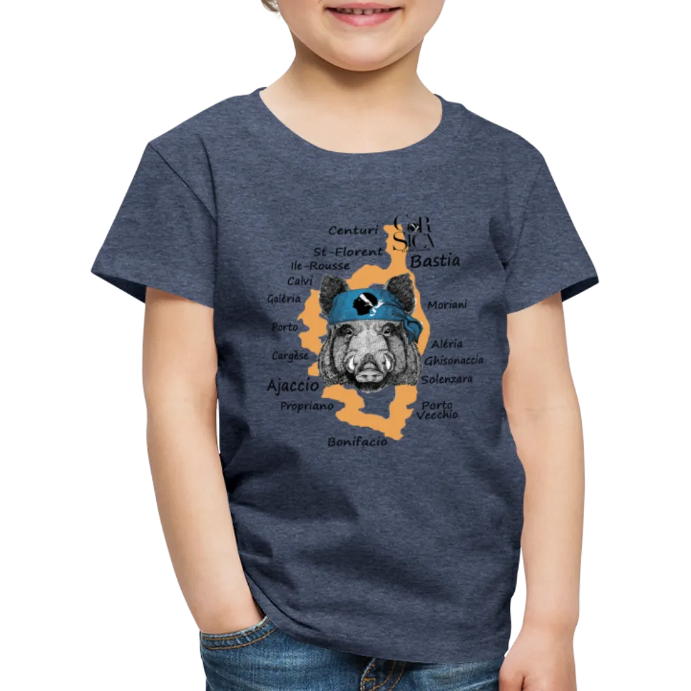 T-shirt Premium Enfant Sanglier Corse