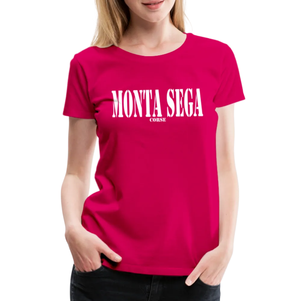 T-shirt Premium Femme Monta Sega Corse