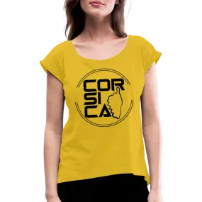 T-shirt à manches retroussées Corsica