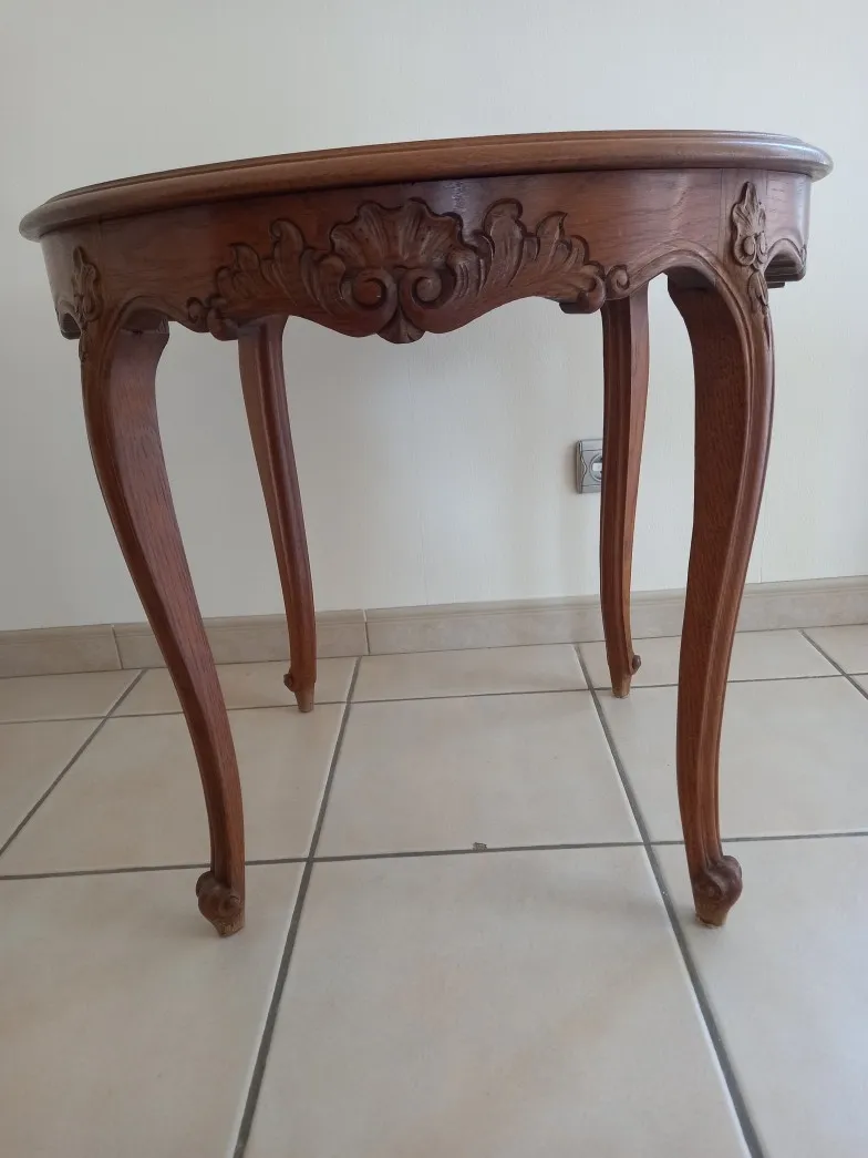 table basse de salon style régence