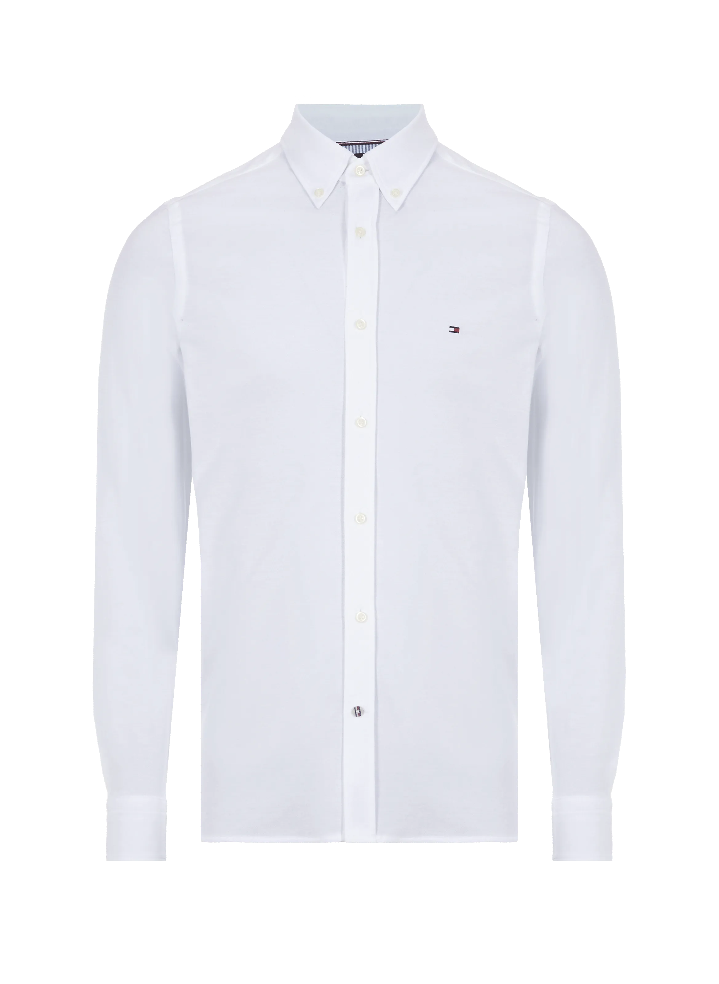 TOMMY HILFIGER  Chemise slim en coton organique - Blanc