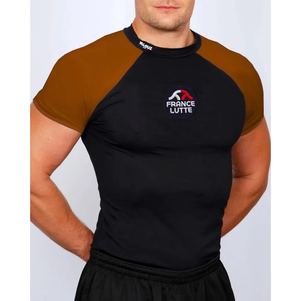 TOP GRADE ADULTE FRANCE LUTTE MARRON | YALOUZ SPORT