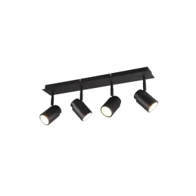 TRIO 880400432 Spot noir mat ANGELO