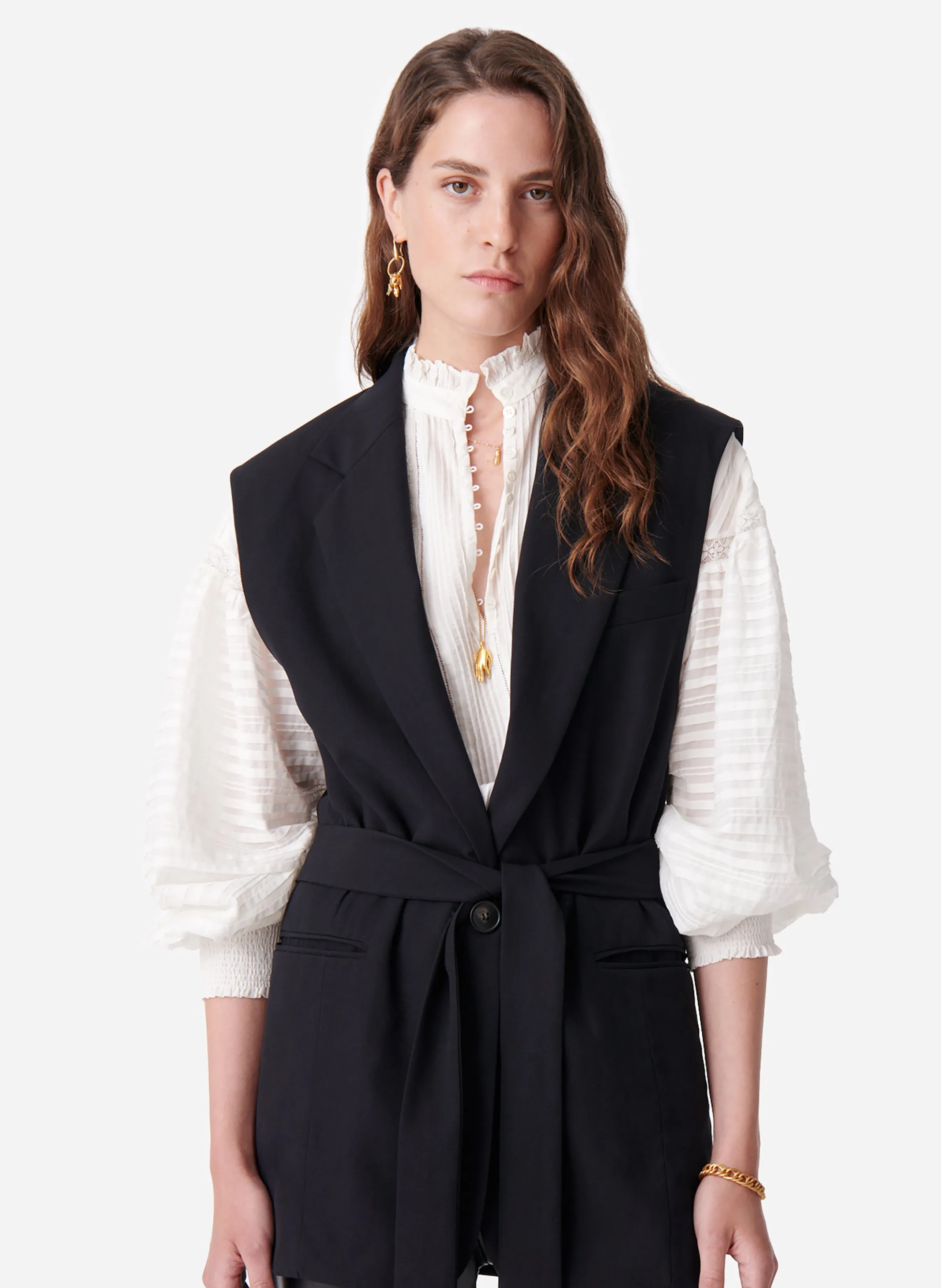 VANESSA BRUNO  Veste christen - Noir